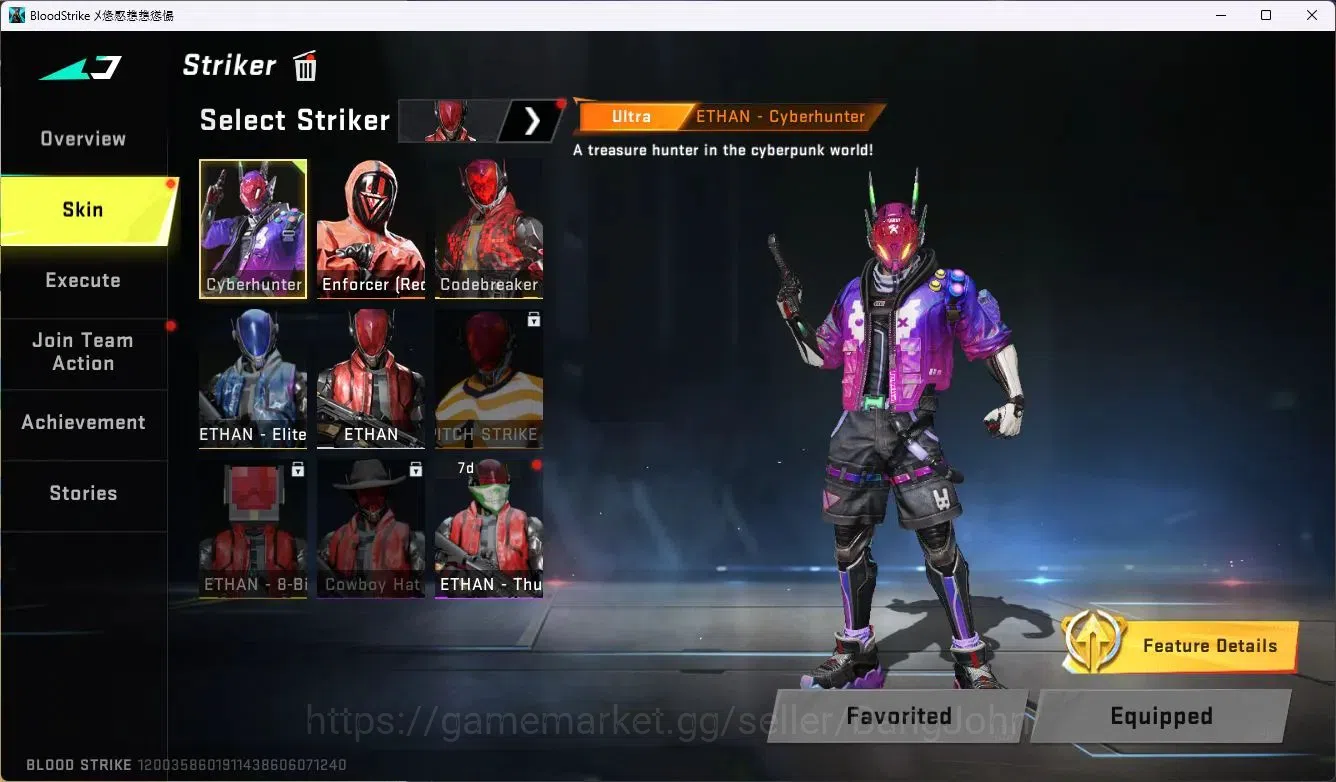 Blood Strike Accounts ASIA | 1 EVO: FAL |2 Collab 7DS&TR|2 Eternal Gun|1 image 19