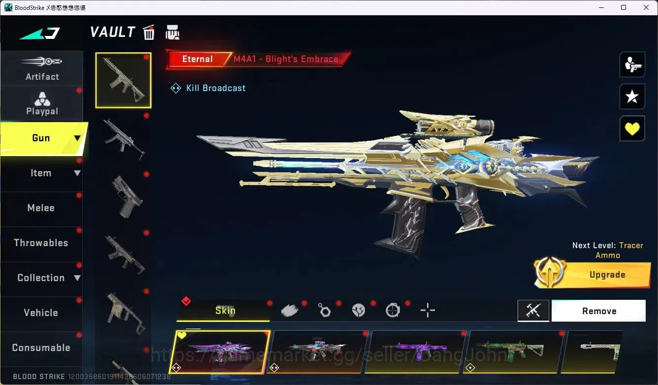 Blood Strike Accounts ASIA | 1 EVO: FAL |2 Collab 7DS&TR|2 Eternal Gun|1 image 2