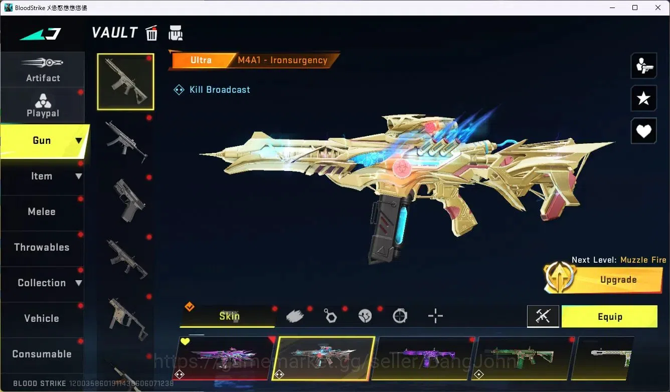 Blood Strike Accounts ASIA | 1 EVO: FAL |2 Collab 7DS&TR|2 Eternal Gun|1 image 3