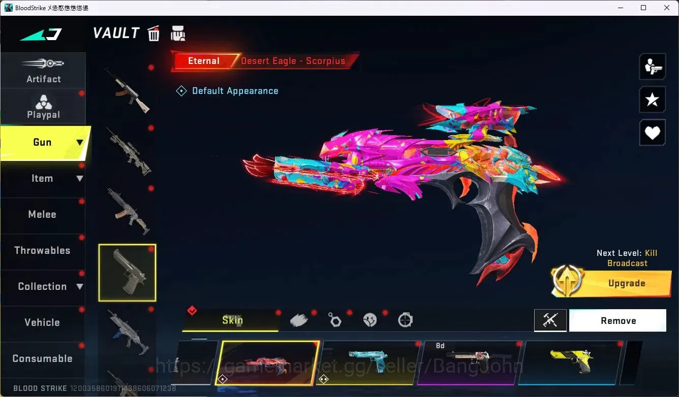 Blood Strike Accounts ASIA | 1 EVO: FAL |2 Collab 7DS&TR|2 Eternal Gun|1 image 4