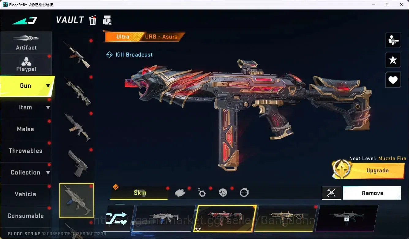 Blood Strike Accounts ASIA | 1 EVO: FAL |2 Collab 7DS&TR|2 Eternal Gun|1 image 5