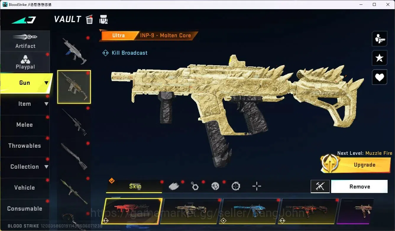 Blood Strike Accounts ASIA | 1 EVO: FAL |2 Collab 7DS&TR|2 Eternal Gun|1 image 6
