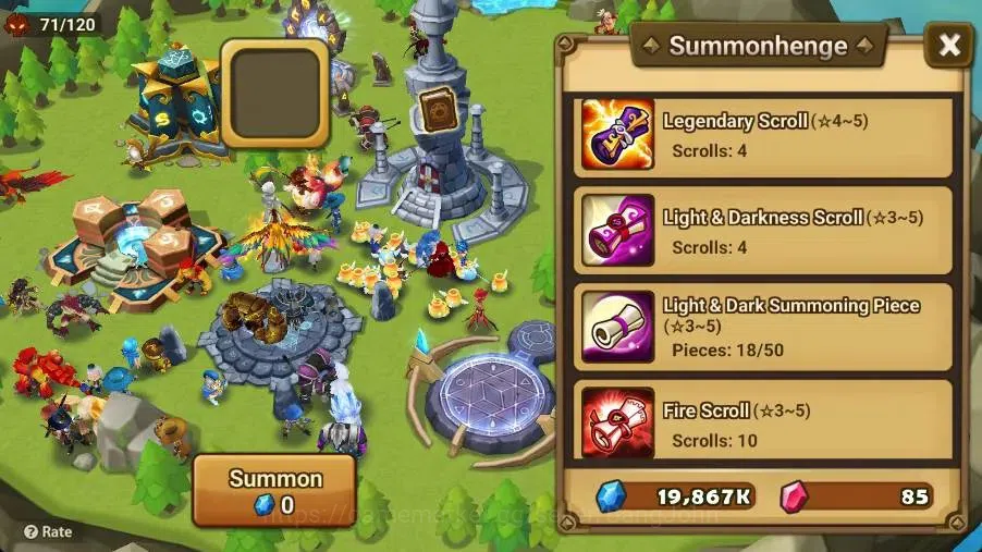 Summoners War: Sky Arena Accounts Starter GLOBAL | NB 5 TESHAR,Starter Gacha 115 12Y+160 11Y Scrool, 3 Legendary All 4
