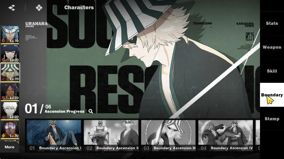 BLEACH: Soul Resonance Accounts NuverseSEA|LV 57|9 SSR [GrimjowB1,SoiFonB1,Urahara image 13