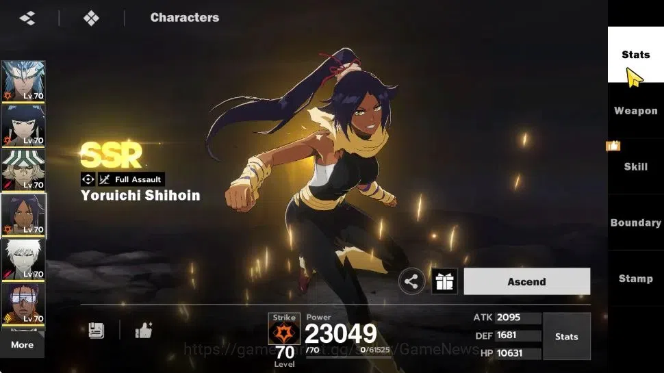 BLEACH: Soul Resonance Accounts NuverseSEA|LV 57|9 SSR [GrimjowB1,SoiFonB1,Urahara image 15