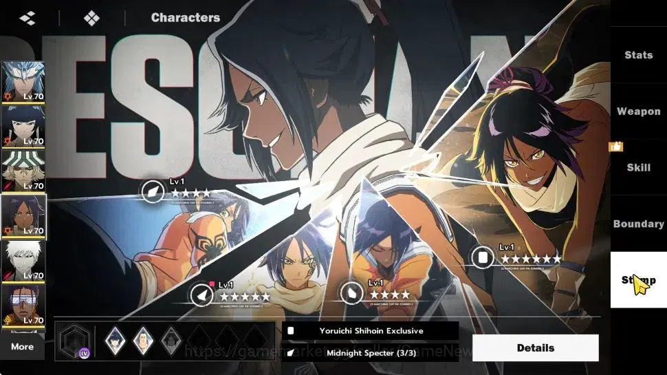BLEACH: Soul Resonance Accounts NuverseSEA|LV 57|9 SSR [GrimjowB1,SoiFonB1,Urahara image 18
