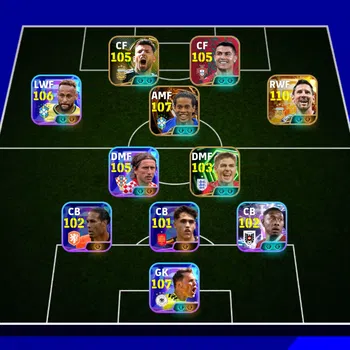 eFootball Accounts Meta Player EFB MOBILE [TS 3213] | ALL NEW RONALDINHO,MESSI LAST DANCE BIG TIME,RONALDO PACKS | GOAT ALL