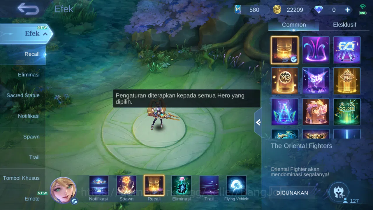 Mobile Legends: Bang Bang Accounts Hero 127 Skin 248 | Prime Granger | Luckybox Lesle image 12