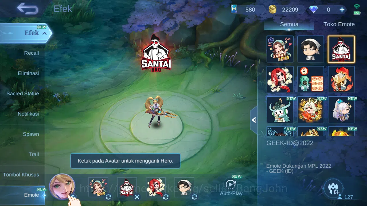 Mobile Legends: Bang Bang Accounts Hero 127 Skin 248 | Prime Granger | Luckybox Lesle image 13