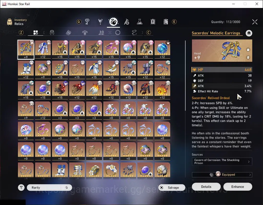 Honkai Star Rail Accounts Asia|TL 53|Golden Companion|7 Limited|Phainon,Cyre image 7
