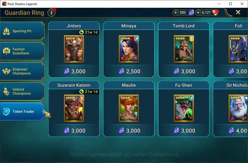 Raid: Shadow Legends Accounts Lv50 890K Power|1 Mythic(Galleus)|29 Legend(Ninja, image 13