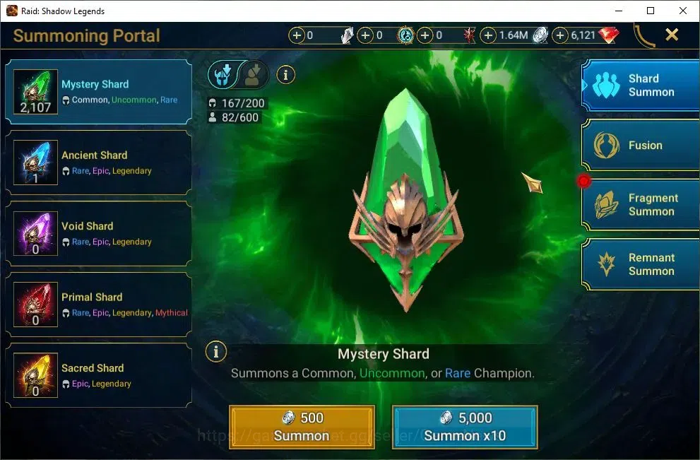 Raid: Shadow Legends Accounts Lv50 890K Power|1 Mythic(Galleus)|29 Legend(Ninja, image 18
