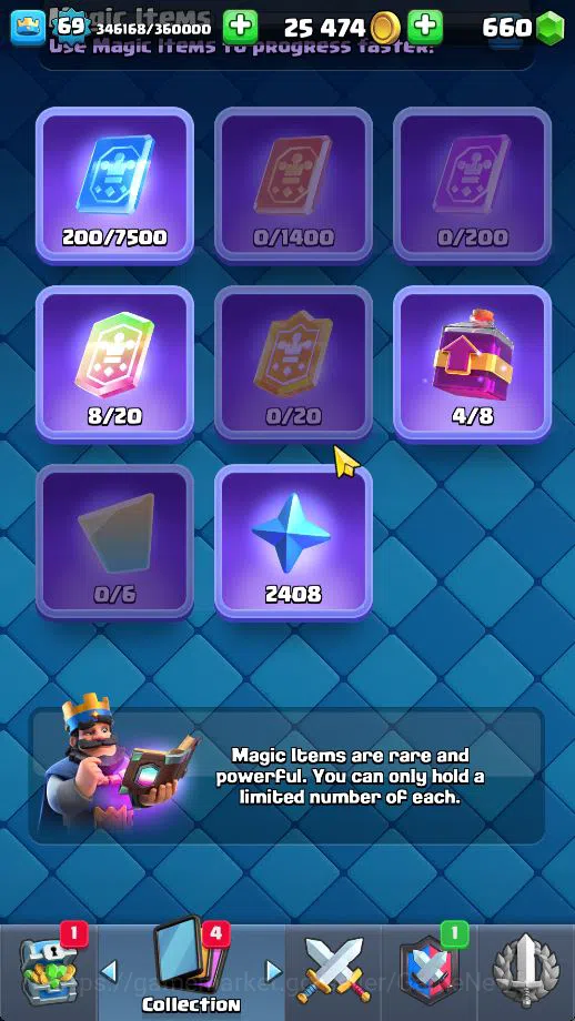 Clash Royale Accounts Lv 69|Trophy 11383|KTL 15|Limited Skin|Card 121| 4 image 15