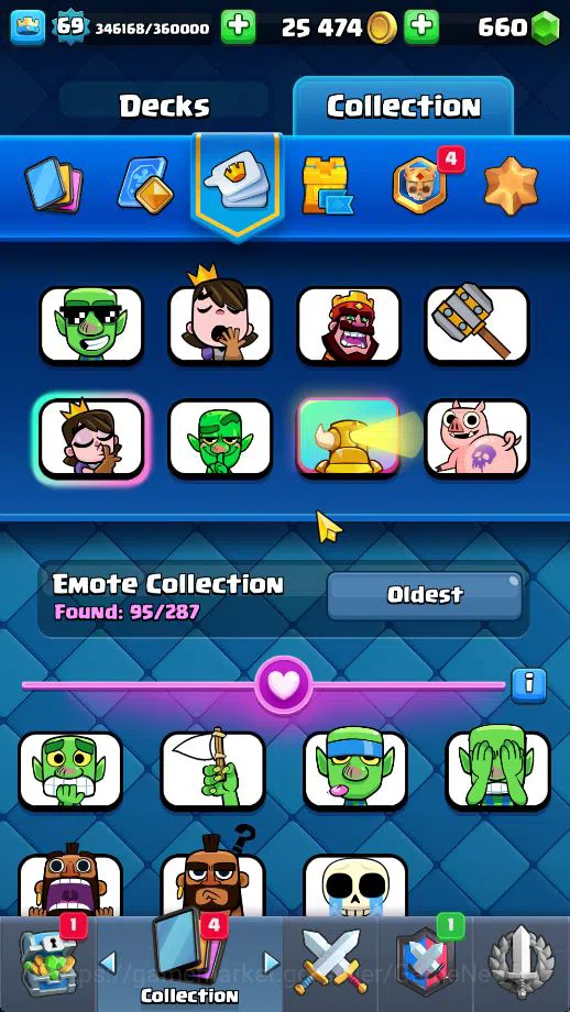 Clash Royale Accounts Lv 69|Trophy 11383|KTL 15|Limited Skin|Card 121| 4 image 16