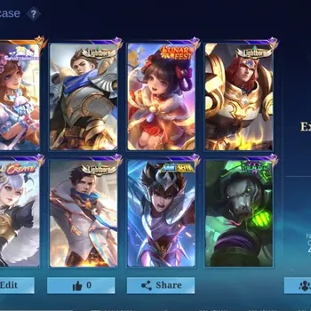 Mobile Legends: Bang Bang Accounts Collector Global|110 Hero|Skin 168|Expert|Create Odette|Sanrio Floryn|Lunar Change|Epic