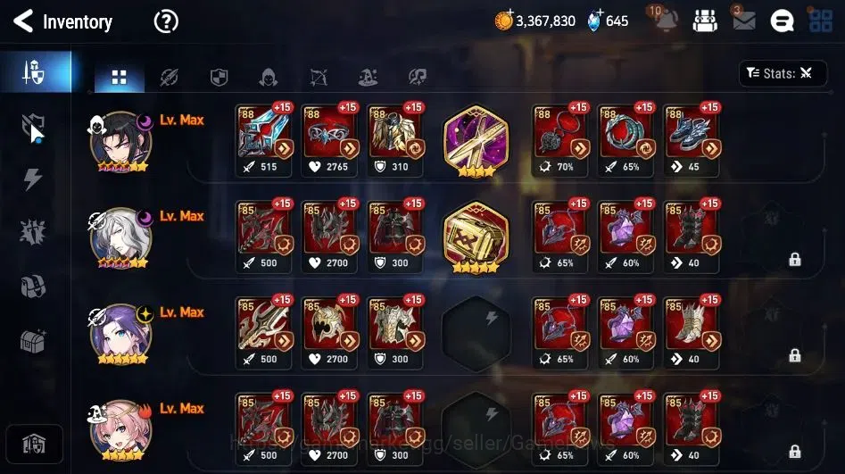 Epic Seven Accounts GLOBAL|UnVerif|2 ML(Rhianna&Luciella,Straze)+Teneb image 16