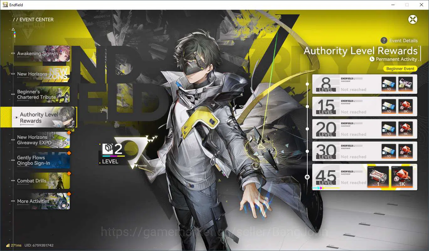 Arknights: Endfield Accounts Starter Lv2 | NA/EU | Only Limited Laevantain, 3 image 11