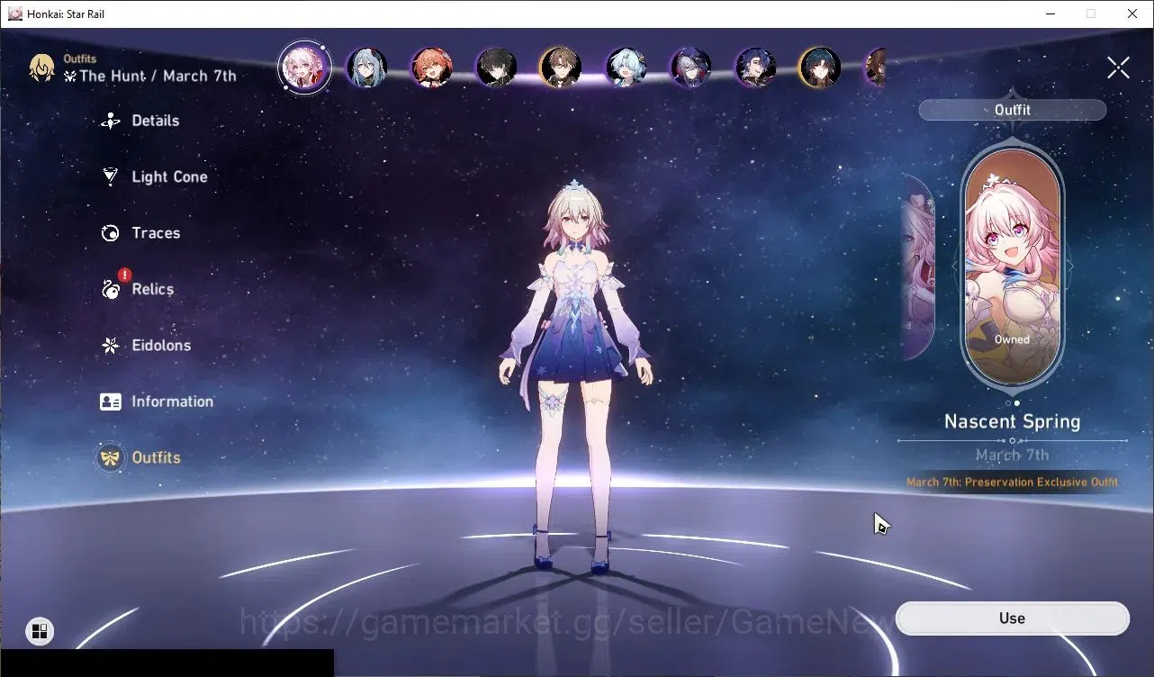 Honkai Star Rail Accounts Others Asia|TL 70|25 Limited|(Castorice,Firefly,Acheron,Yunli,Tribbie,Fugue)+Sign Ruan Mei E2,The 17