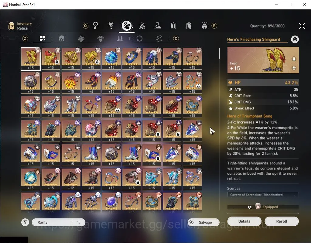 Honkai Star Rail Accounts Mid Game Asia|TL 70|12 Limited|JingliuE1+Sign,RuanMeiE1,Firefly,Acheron,Jade,BlackSwuan,Etc|MC 10