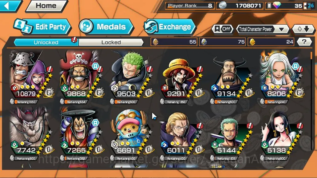 One Piece Bounty Rush Accounts Global| 3 META EX | Pirates GD Roger, Seraphim S-S image 5