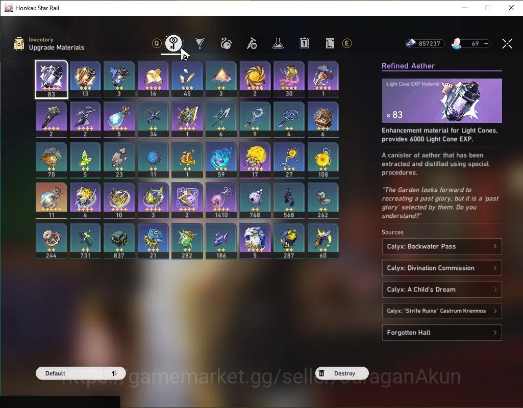 Honkai Star Rail Accounts Mid Game Asia|TL 64|7 3