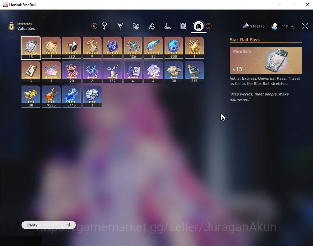 Honkai Star Rail Accounts Mid Game ASIA|TL 62|6 Limited|Cyrene,Dante,Cerydra,Saber,Bothil,Archer|MC Male|Amphoreus|Take 3
