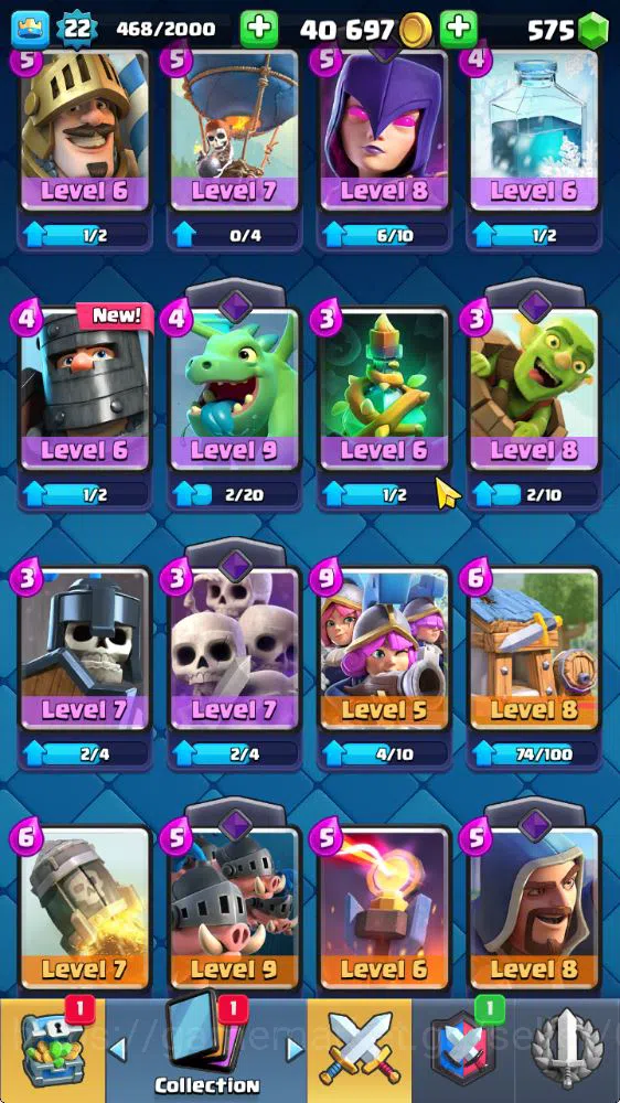 Clash Royale Accounts Lvl 22|Trophy 2984|KTL 9|Fresh Starter|Limited Ski image 11