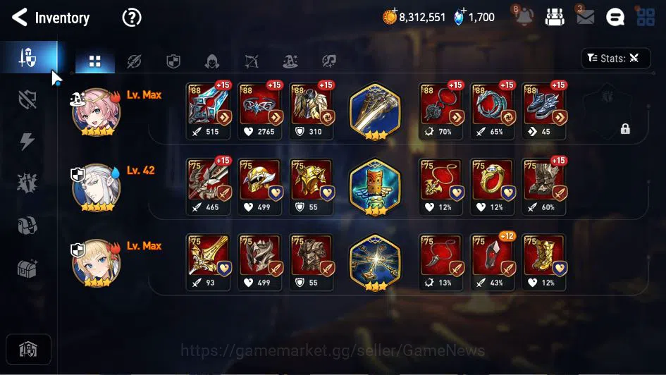 Epic Seven Accounts GLOBAL Unverif|New Era|3 ML(Belian, LOT Scales, BM image 10