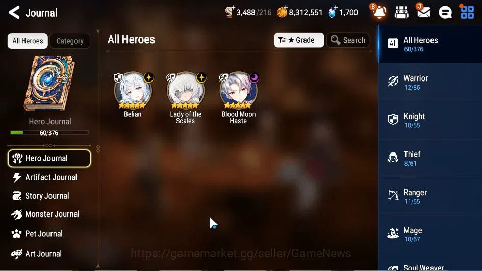 Epic Seven Accounts GLOBAL Unverif|New Era|3 ML(Belian, LOT Scales, BM image 16