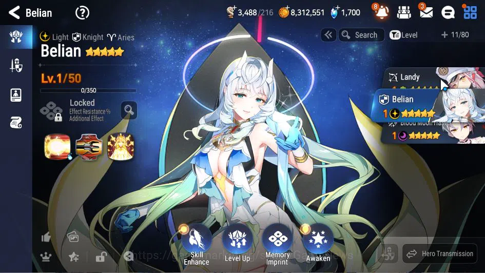 Epic Seven Accounts GLOBAL Unverif|New Era|3 ML(Belian, LOT Scales, BM image 3