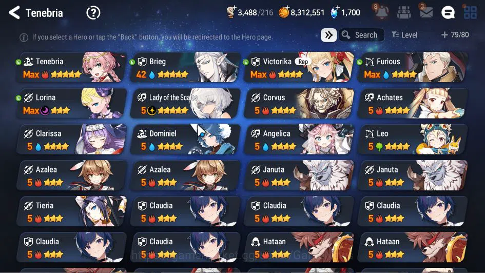 Epic Seven Accounts GLOBAL Unverif|New Era|3 ML(Belian, LOT Scales, BM image 5