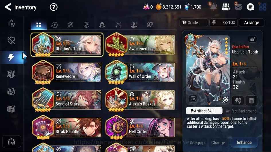 Epic Seven Accounts GLOBAL Unverif|New Era|3 ML(Belian, LOT Scales, BM image 8