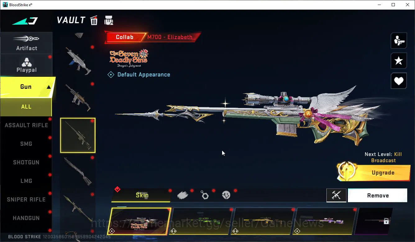 Blood Strike Accounts ASIA|Collab 7DS[M700,AK47,Karl,QBZ95],BLEACH Lv3 U image 13