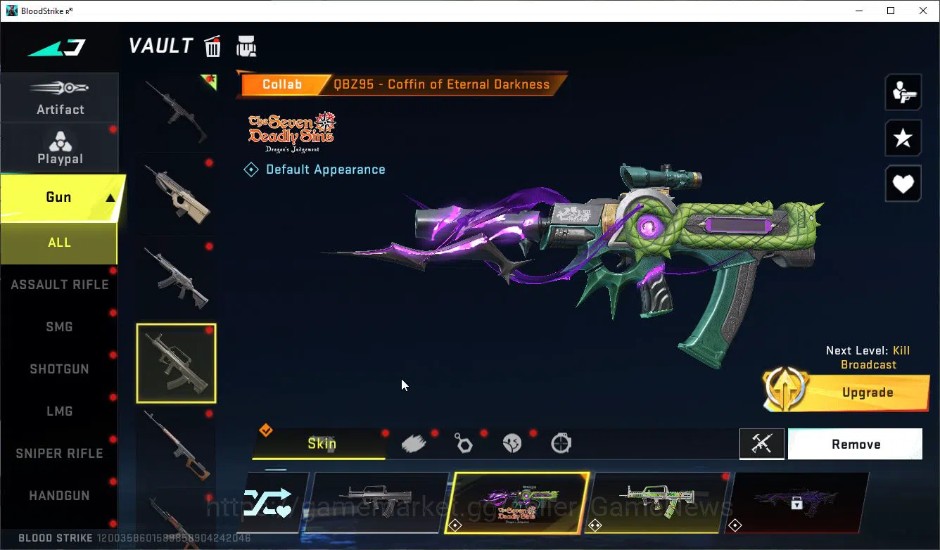 Blood Strike Accounts ASIA|Collab 7DS[M700,AK47,Karl,QBZ95],BLEACH Lv3 U image 15
