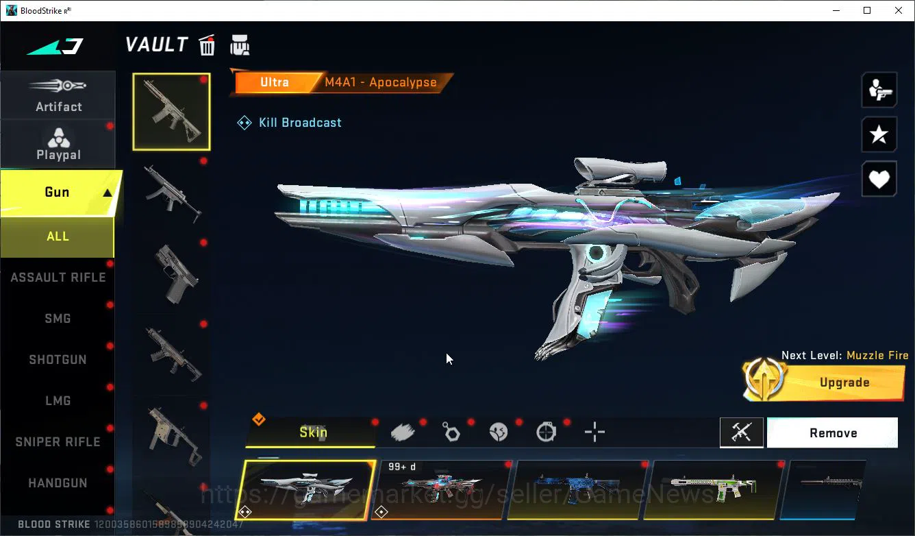 Blood Strike Accounts ASIA|Collab 7DS[M700,AK47,Karl,QBZ95],BLEACH Lv3 U image 18