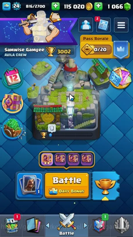 Clash Royale Accounts Midgame Lvl 24|Trophy 3002|KTL 9|Limited Skin|Card 63|2 EVO,17 Epic,23 Rare,24 Common|TakeEmail(CR1030)