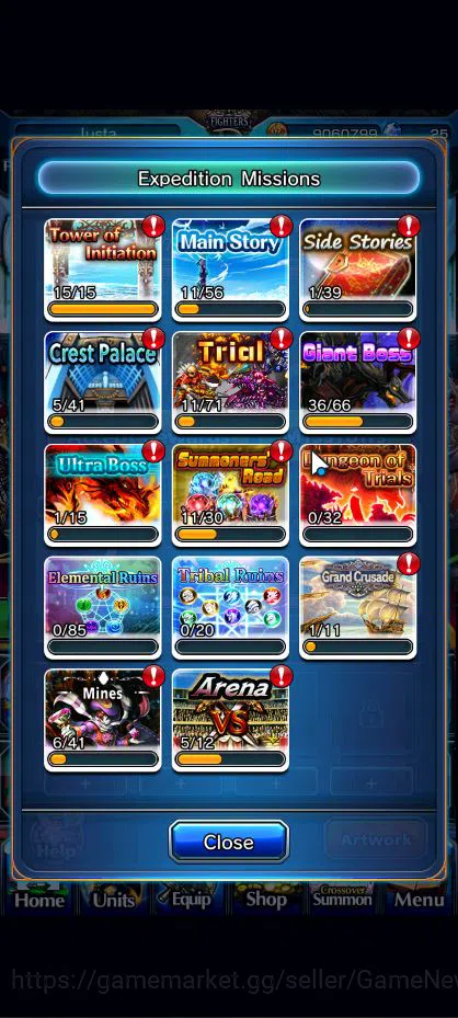 Grand Summoners Accounts Global|Rank 61|9 Ascend|FenTW,ShishioTW,Jay,Chloe, image 10