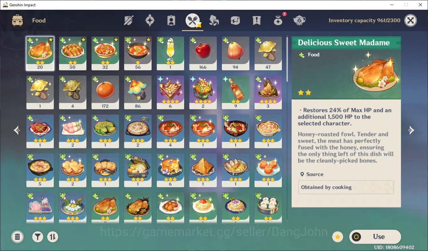 Genshin Impact Accounts Others ASIA | AR 57 | Citlali, Columbina, Mayuika, Flins, Escofier, Skirk, bennet, Kuki, Nefer 6