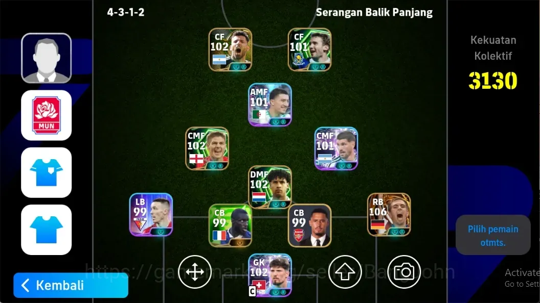 eFootball Accounts Legends & Iconic Players Android|PW 3130|BigT Philip Lahm,Epic Gerrard,Epic Rijkard,Epic Cole,Epic BT 1