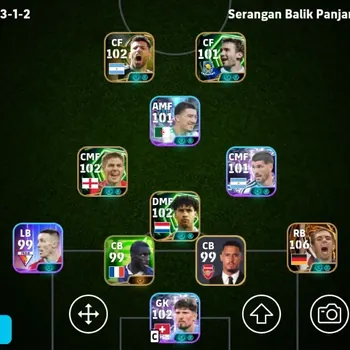 eFootball Accounts Legends & Iconic Players Android|PW 3130|BigT Philip Lahm,Epic Gerrard,Epic Rijkard,Epic Cole,Epic BT