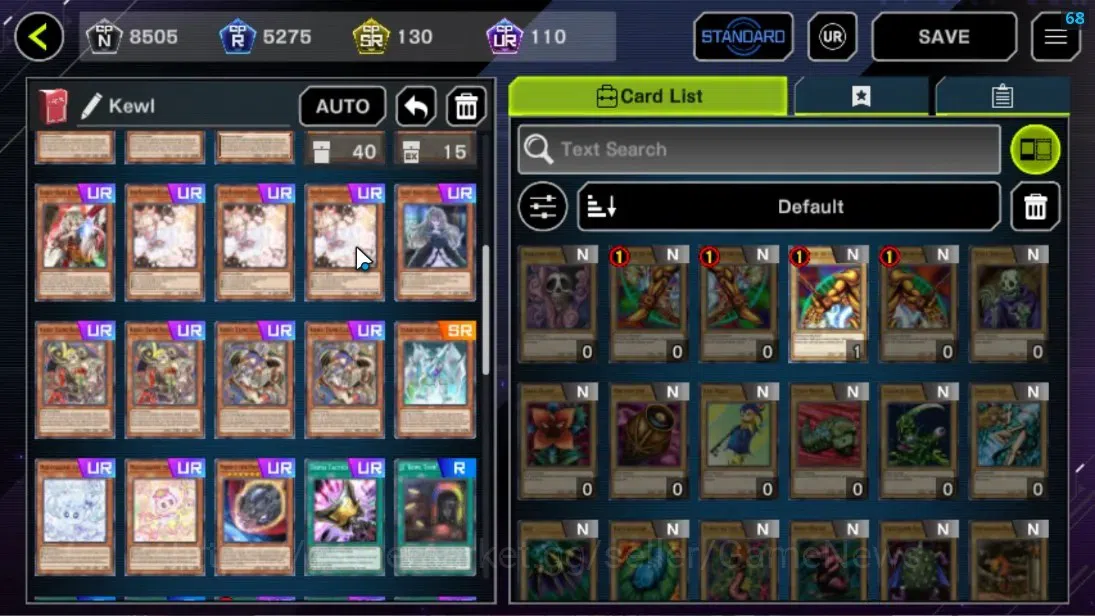 Yu-Gi-Oh! Master Duel Accounts Android |Lv 18 | 20 Deck |Kewl, VSK9, Elfnote, Dra image 5