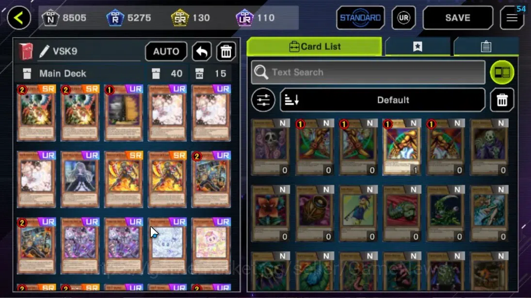 Yu-Gi-Oh! Master Duel Accounts Android |Lv 18 | 20 Deck |Kewl, VSK9, Elfnote, Dra image 8