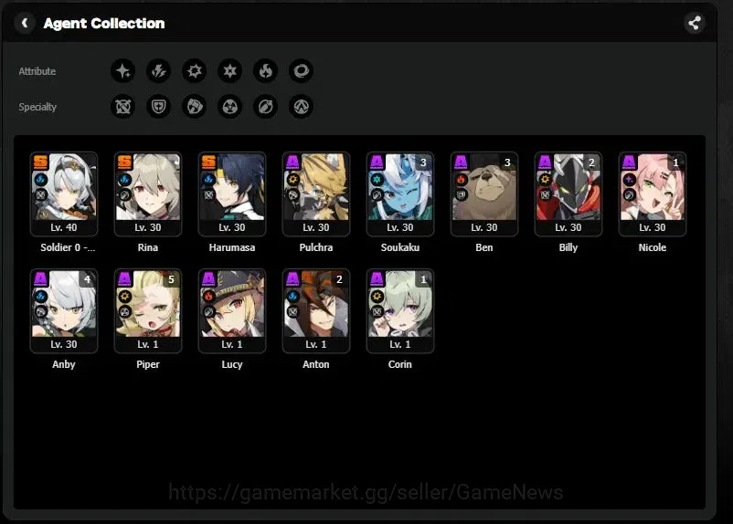 Honkai Impact 3rd Accounts Mid-Game SEA|Lv 72|Free ZZZ|[Kiana Herscher of the Void 2/4,Kiana Valkyrie 1/4,Rita Ros Argen 16