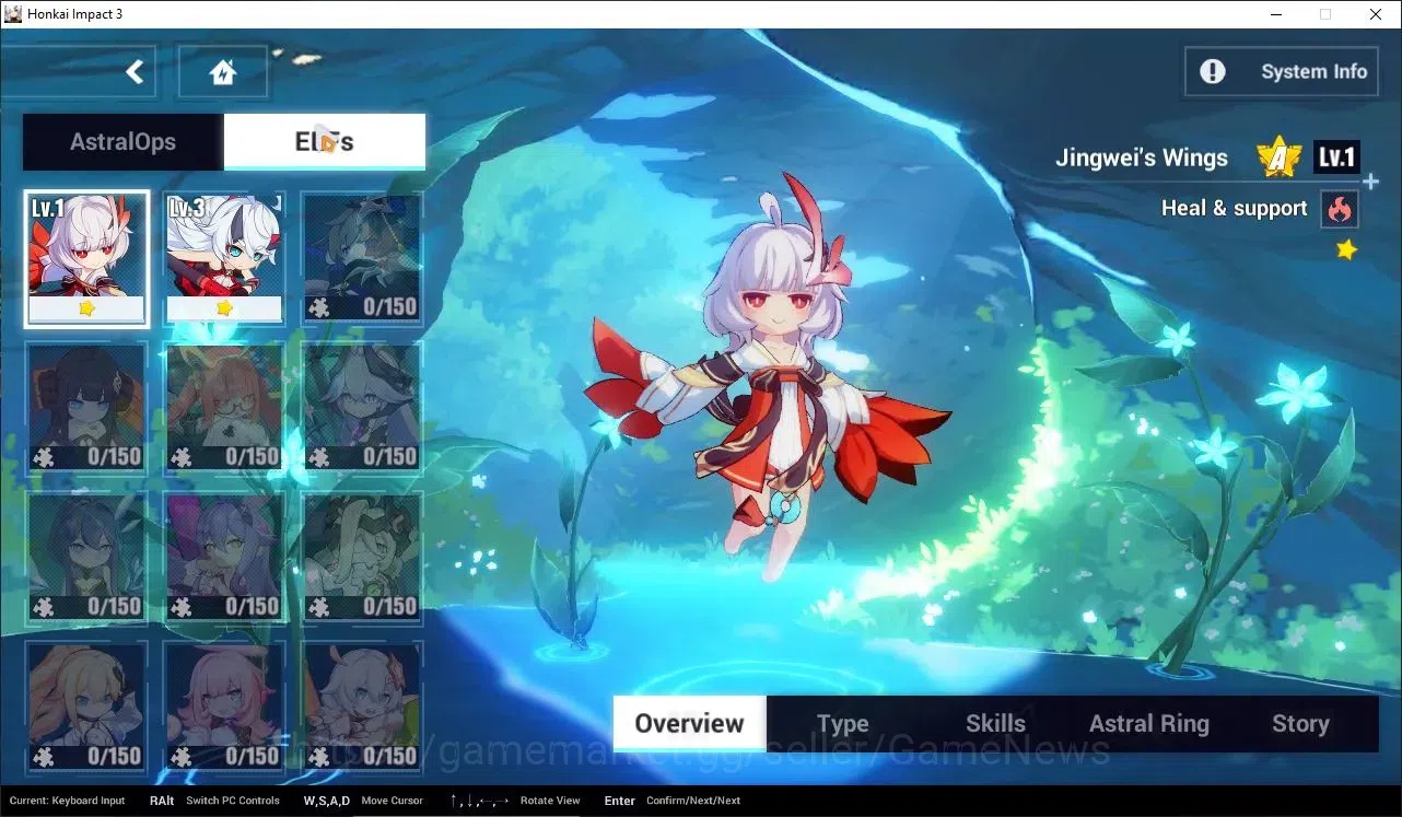 Honkai Impact 3rd Accounts Mid-Game SEA|Lv 72|Free ZZZ|[Kiana Herscher of the Void 2/4,Kiana Valkyrie 1/4,Rita Ros Argen 4