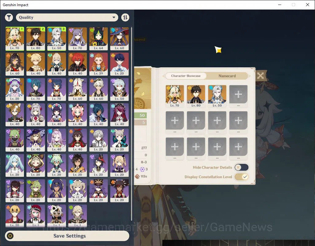 Genshin Impact Accounts Asia|AR 50|3 Limited| Xilonen,Neuvillette,Zhongli  image 2
