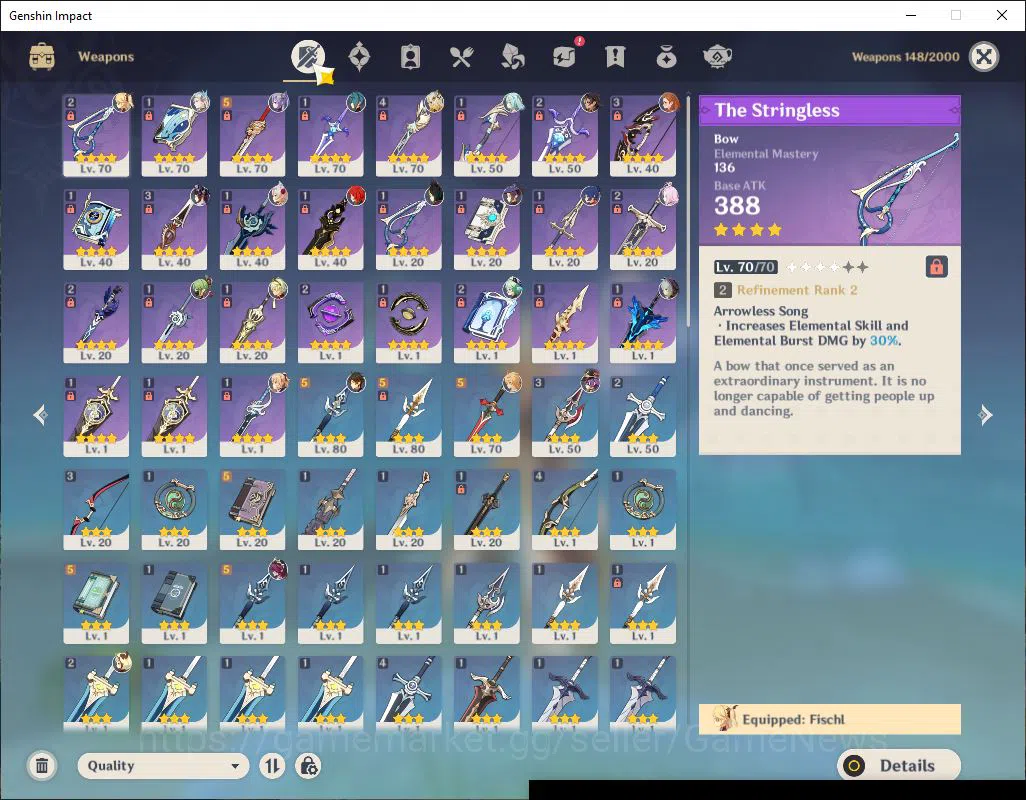 Genshin Impact Accounts Asia|AR 50|3 Limited| Xilonen,Neuvillette,Zhongli  image 4