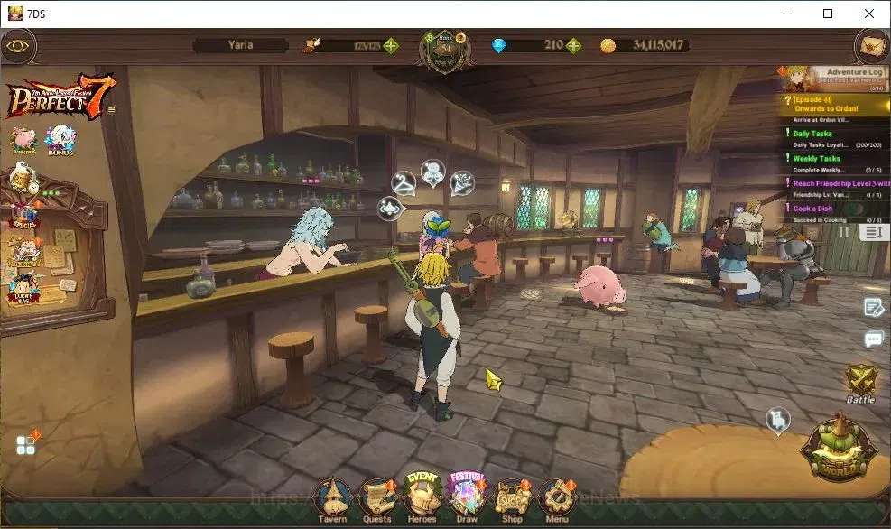 The Seven Deadly Sins: Grand Cross Accounts Global|1,1M CC|210 DM|21 LS|3 LR+6 UR|Nemesis Meli image 1