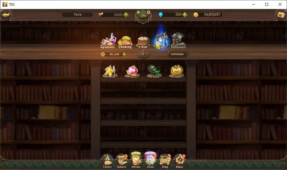 The Seven Deadly Sins: Grand Cross Accounts Global|1,1M CC|210 DM|21 LS|3 LR+6 UR|Nemesis Meli image 16