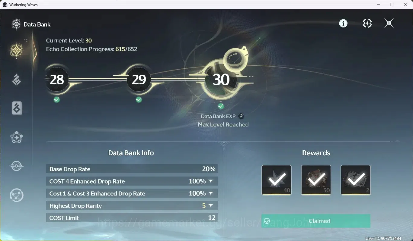 Wuthering Waves Accounts SEA|UL 57|Rank 6|2 Char Limited [Lucy,Shorekeeper] image 7