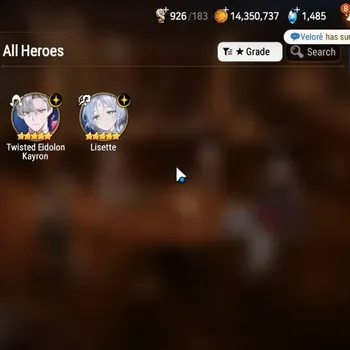 Epic Seven Accounts Starter Global Unverif|Best Starter|2ML(TE Kayron,Lisette)+Charles,Landy,Tenebria|PoH+Bless ON|SS
